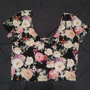 Floral Crop Top